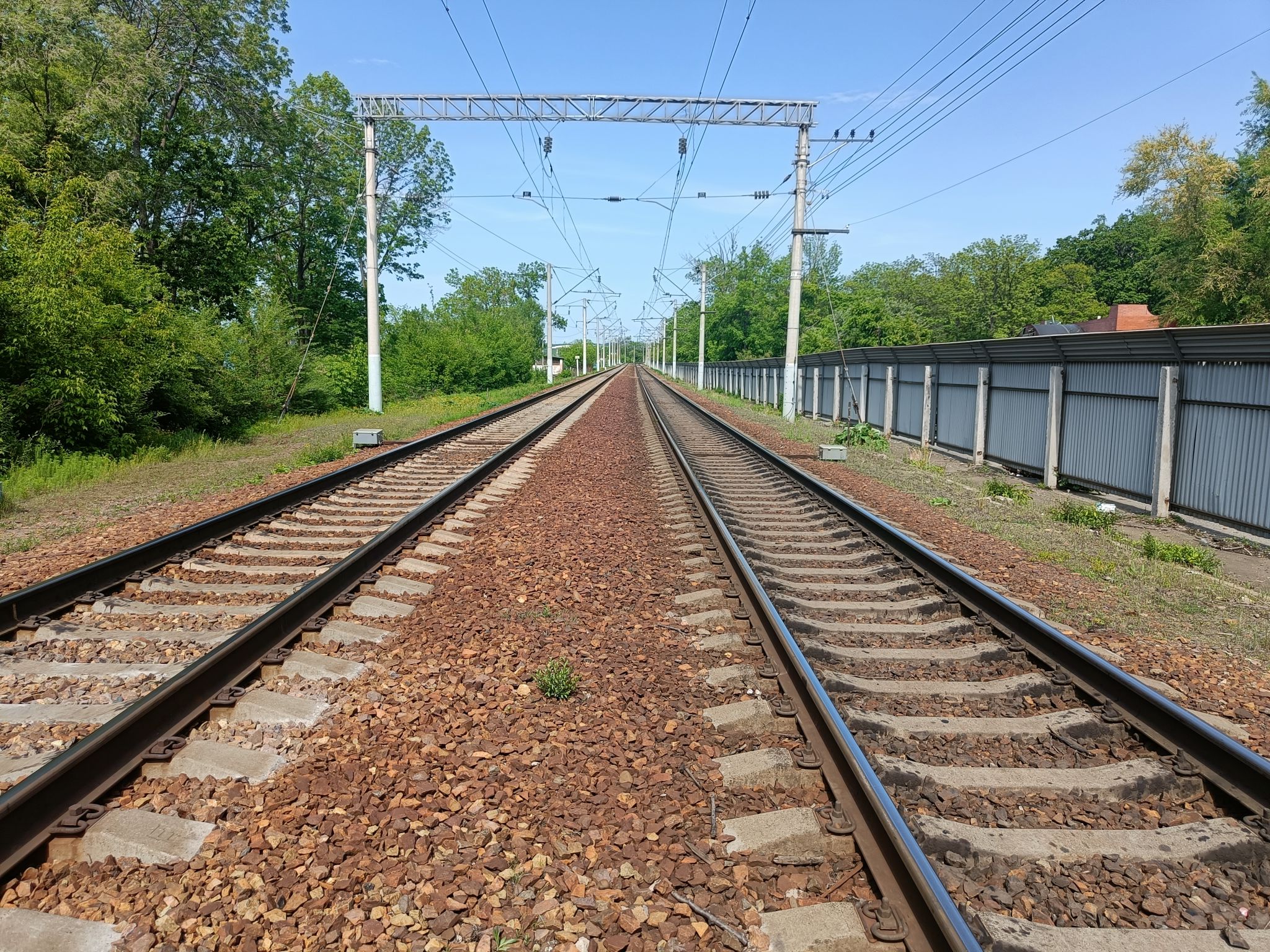 Полоса отвода ржд гаражи